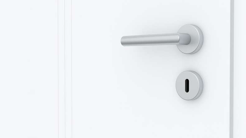planeo Porte intérieure design PUREA Vivo 7 laque blanche 9003 chant design | laqué - 1985 x 610|735|860|985 mm