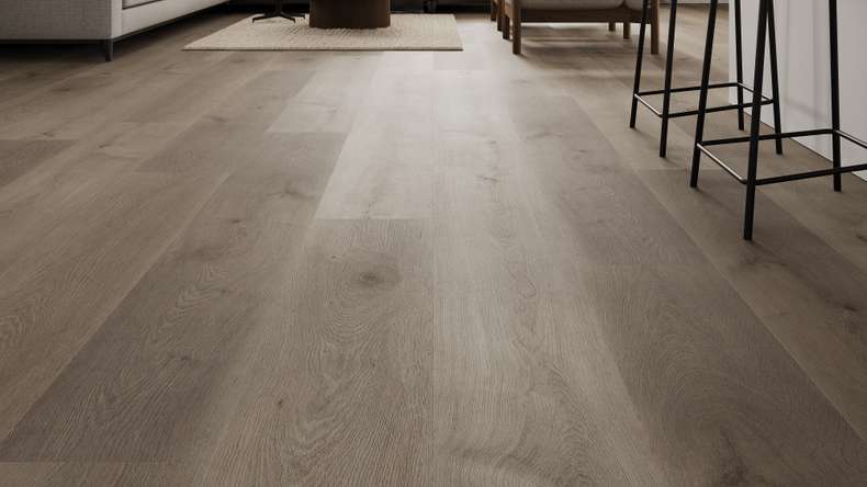 planeo Sol PVC rigide clipsable - Chêne Piräus Plancher XL de 1,82 m de long (P22206U)