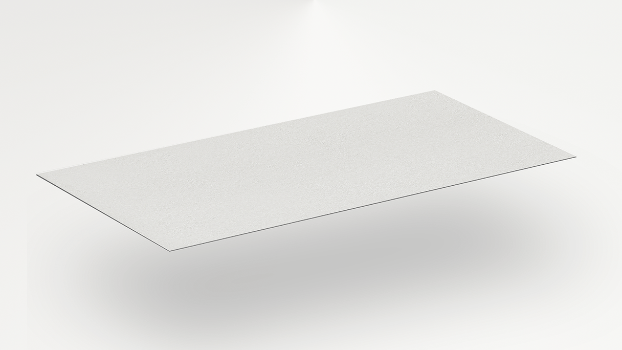 Revêtement mural SPC planeo - CeraRock Tile Concrete White XL 280 x 117,5 cm