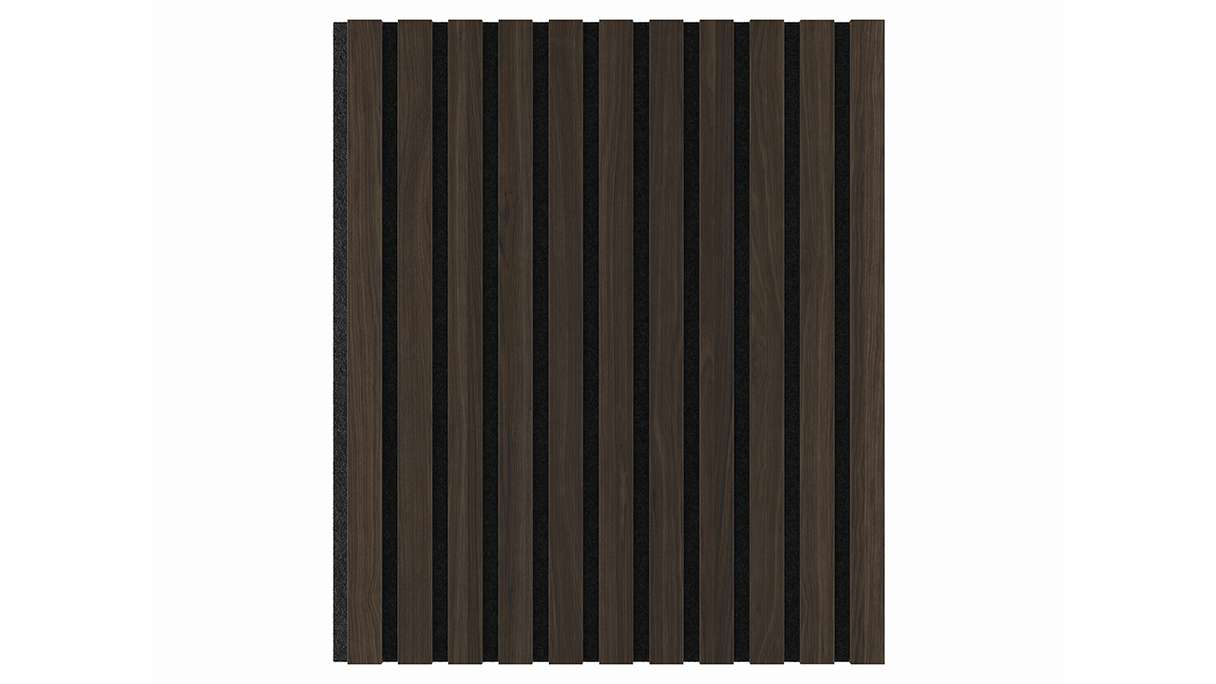 planeo Panneaux acoustiques - Chêne brun - 2400 x 525 x 18mm (PU-A-003)