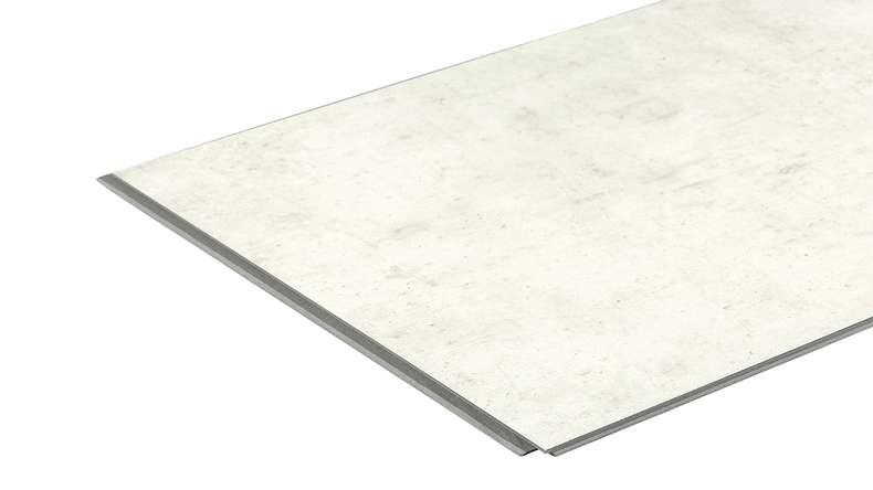 planeo StrongWall - Revêtement mural en plastique XL Light Cement 260 x 90 cm
