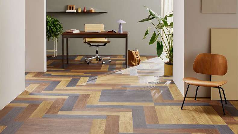Forbo Allura Wood 70 Vinyle adhésif - Terra Ash 750 x 150 mm (63663DR7)