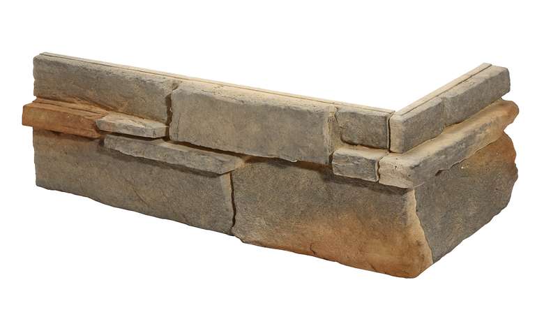 planeo StoneWall Solid Bride angulaire Dolomit