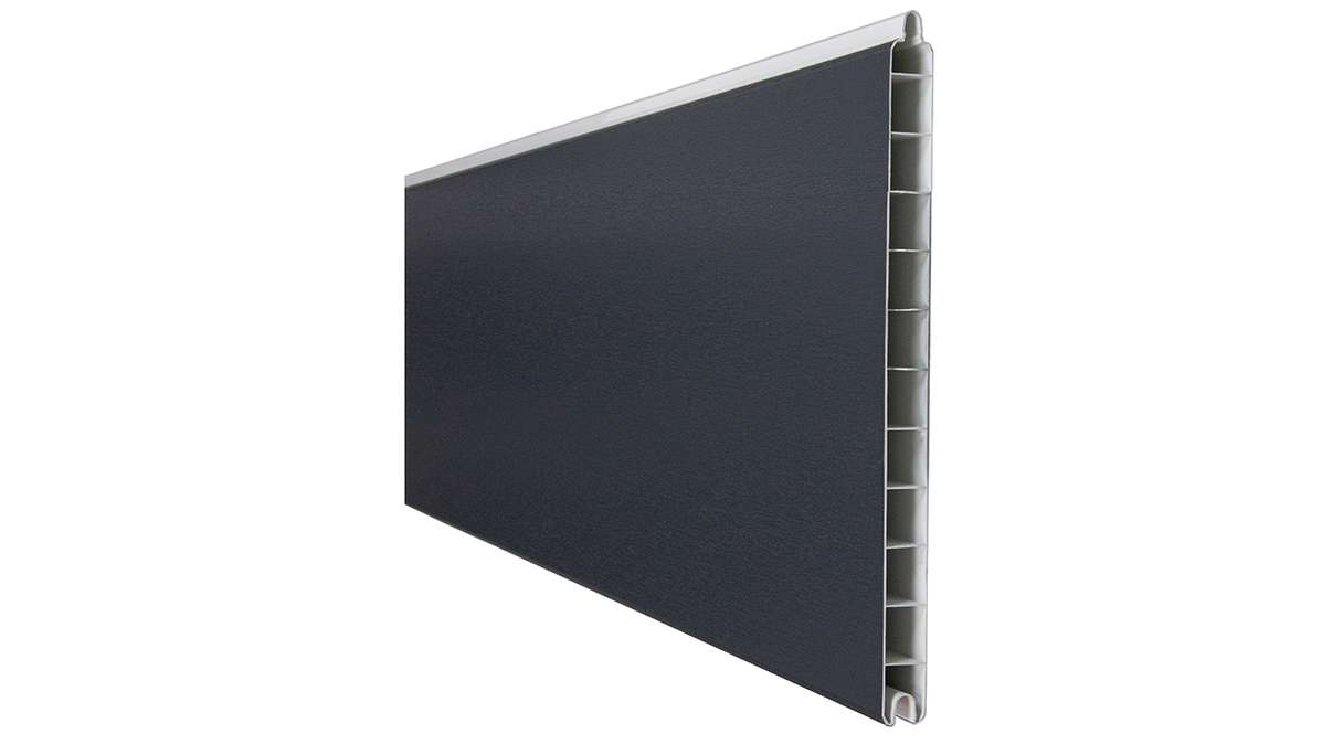 planeo Gardence Simply Premium - profilé simple gris anthracite