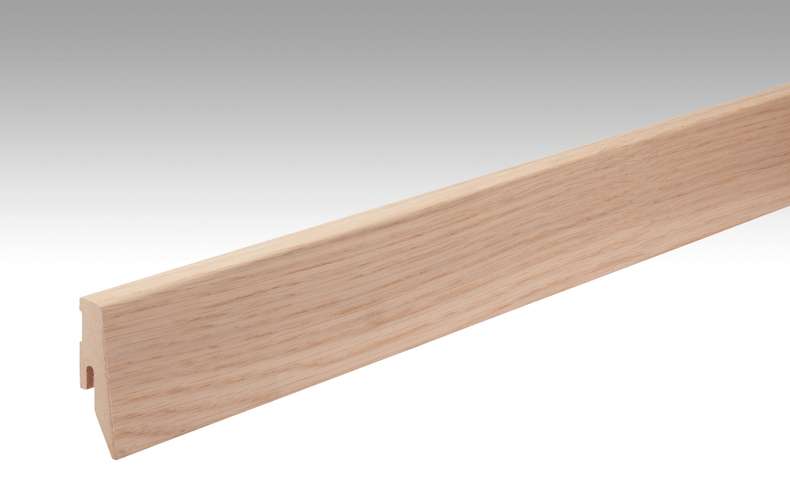 Plinthes MEISTER chêne blanc Nature 1087 - 2380 x 60 x 20 mm