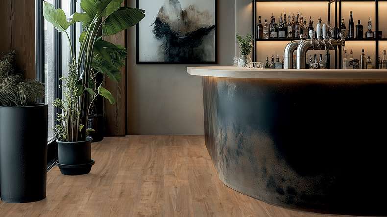 Gerflor vinyle à coller - Creation 30 Savage Oak Greige