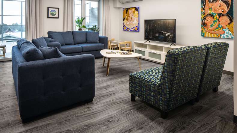 Forbo Allura Wood 70 Vinyle à coller - Chêne Anthracite Rustique (60306DR7)