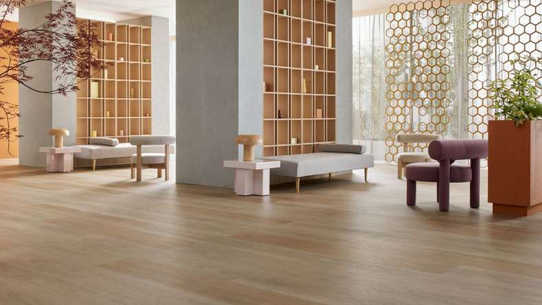 Forbo Allura Wood 55 Vinyle à coller - Light Giant Oak (60288DR5)