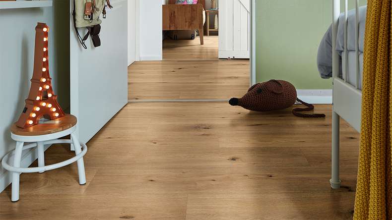 Sol design MEISTER MeisterDesign. next DD 500 S - 06844 Chêne champêtre naturel | Isolation phonique intégrée (400054-1287220-06844)