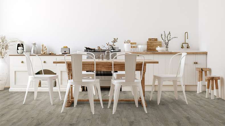 Gerflor Sol PVC clipsable - Virtuo 30 Rigid Acoustic Mikado | isolation phonique intégrée (39121100)