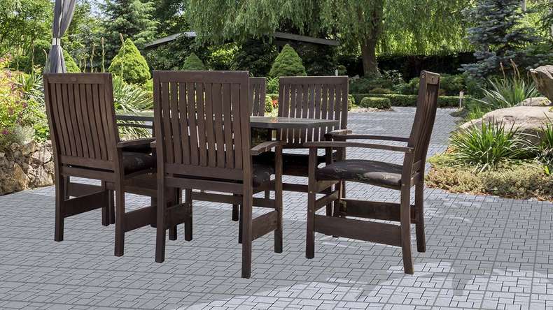 planeo Stone carreau de terrasse en pierre - Granit Roma