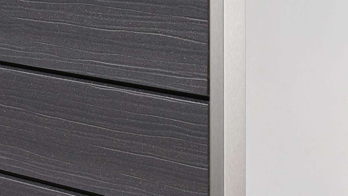 planeo Fassado - bardage composite façade gris basalte de premier choix