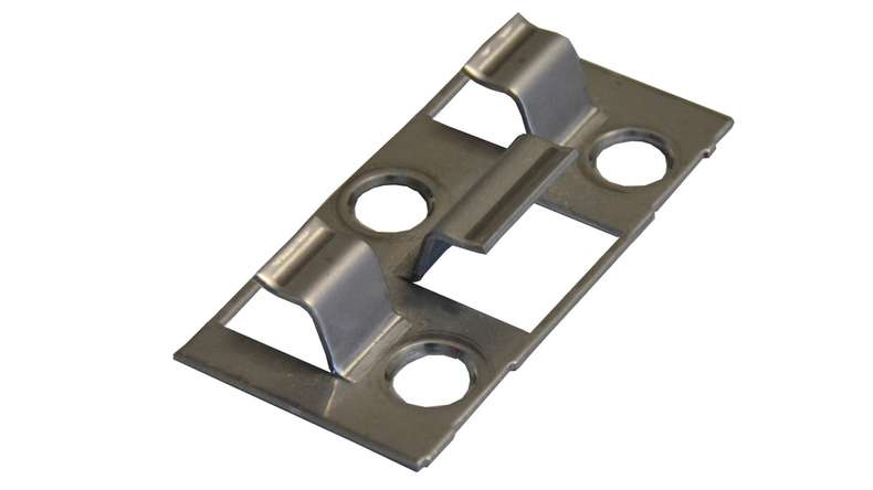 planeo pince de terrasse en acier inoxydable, joint d'environ 5mm - 25 pcs.