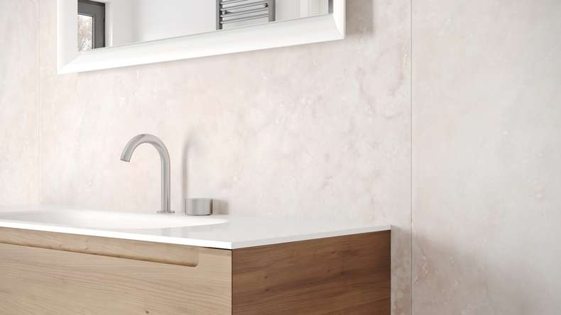 planeo Wallboard - Limestone mat - différents formats