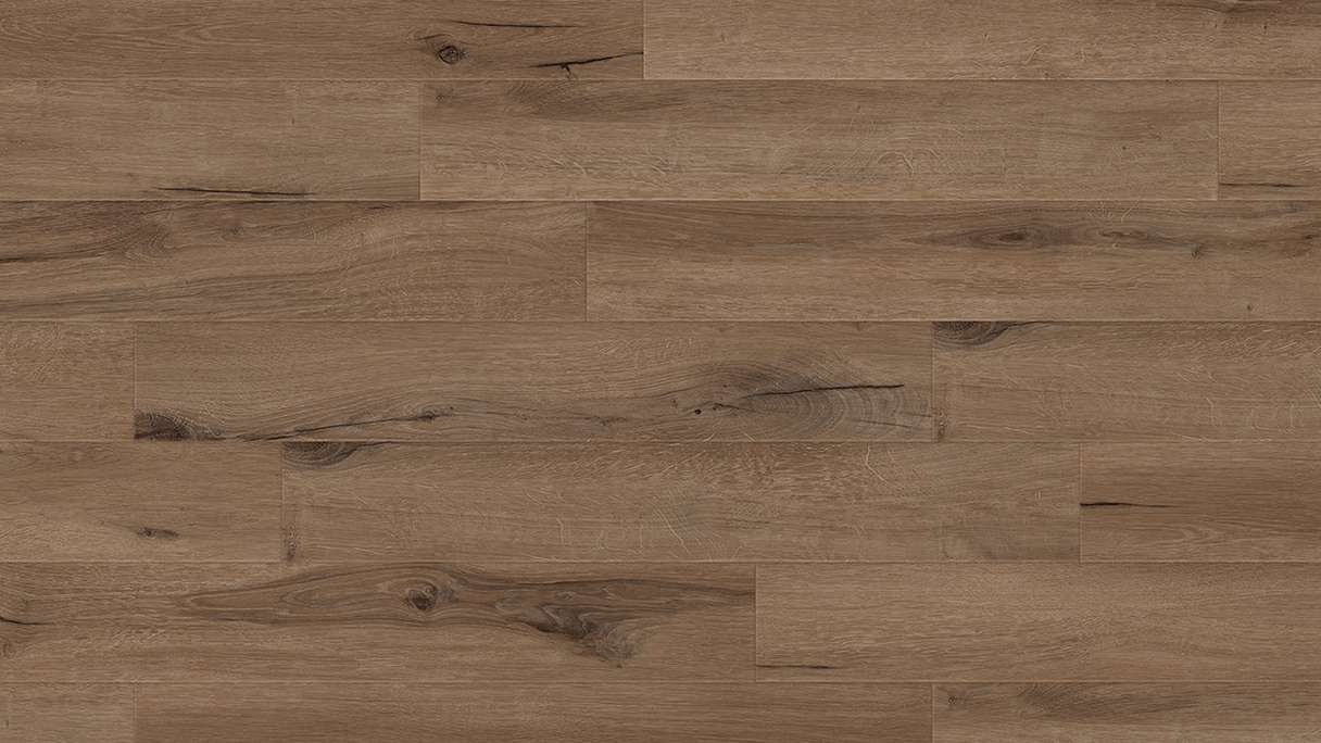 Gerflor Vinyle à clic Rigid - Création 70 Clic Cedar Marron foncé | Aspect authentique (61281605)