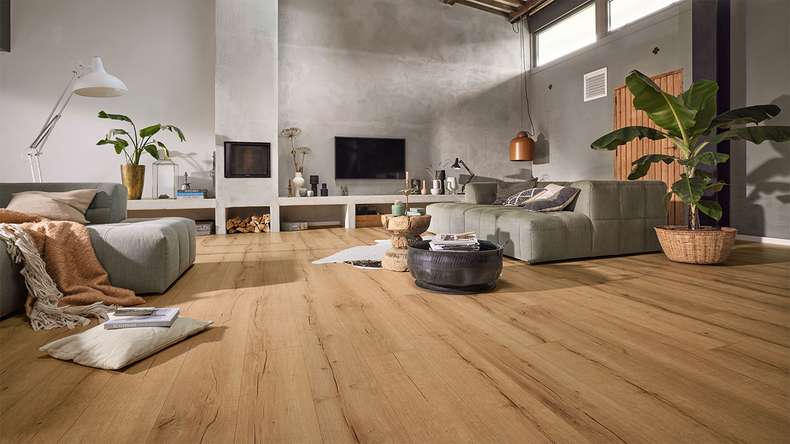 Sol design MEISTER MeisterDesign. next DL 500 S - 07114 Chêne vieux bois naturel | Isolation phonique intégrée (400055-2052220-07114)