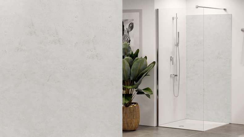 planeo Wallboard - Light Grey Matt - différents formats