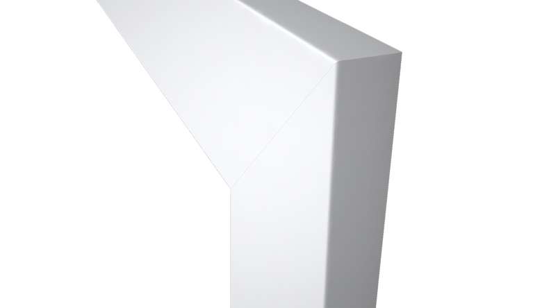 planeo Chant design SMH 9003 blanc - 1985 mm
