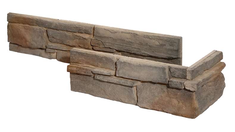 planeo StoneWall Solid briquette de pierre - labradorite