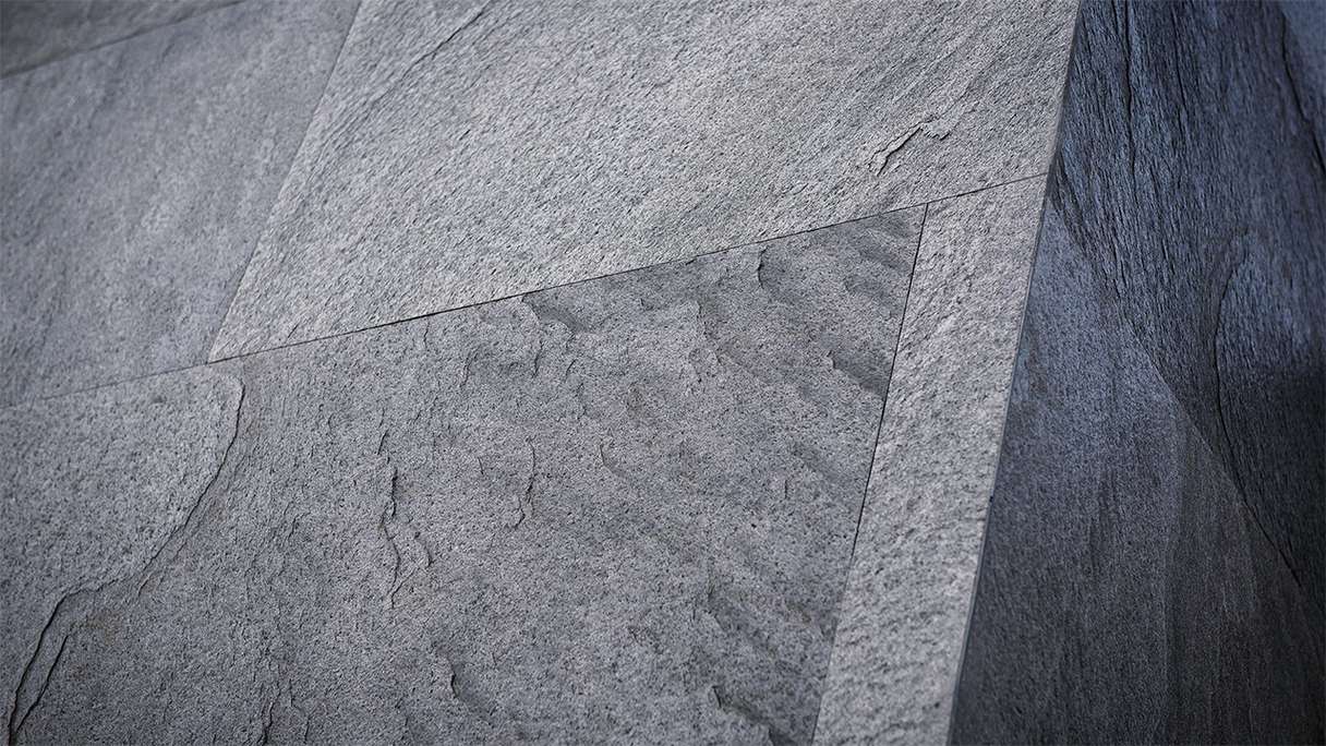 planeo EVOLITH Slate&Stone - Revêtement mural en pierre naturelle Stellar Void 1220 x 610 mm