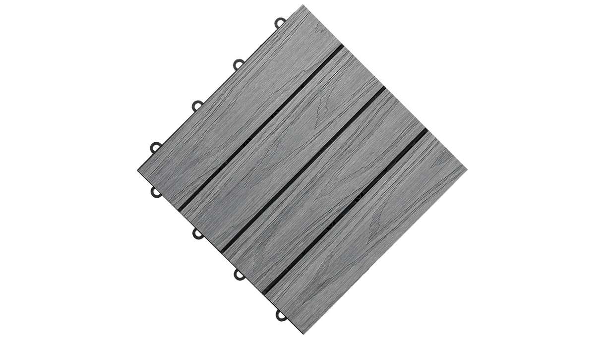 planeo carreau terrasse composite 3D - anthracite