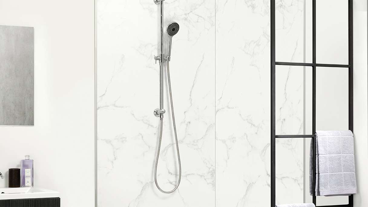planeo StrongWall - Revêtement mural en plastique XL Corlen 260 x 90 cm
