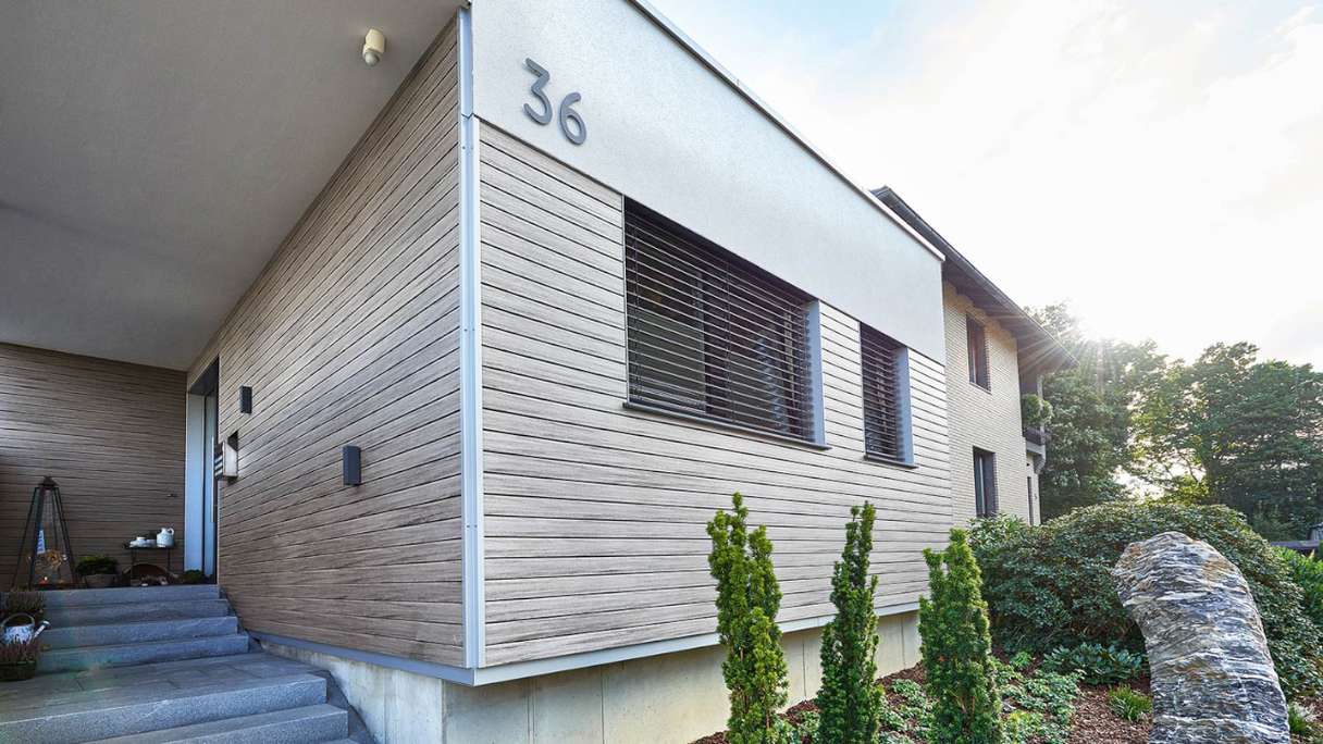 planeo Fassado - bardage composite façade gris graphite