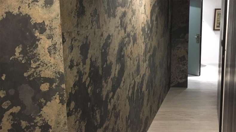 planeo EVOLITH Slate&Stone - revêtement mural en pierre naturelle Terracrust 1220 x 610 mm