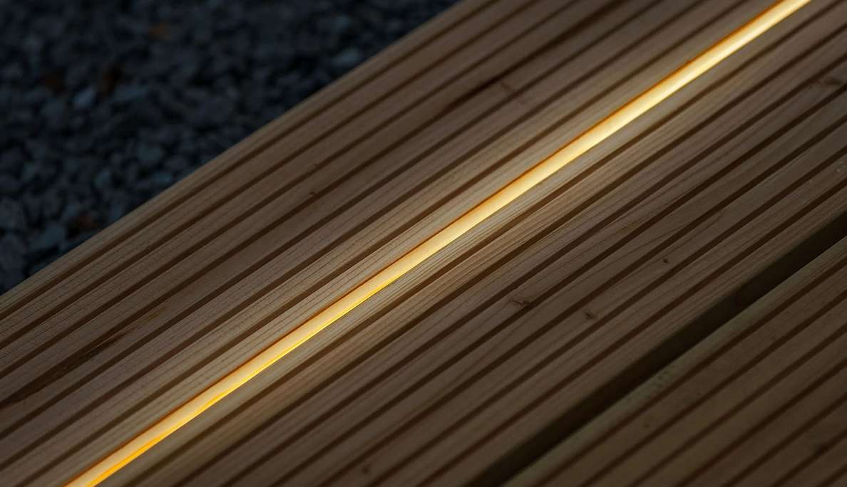 planeo éclairage de jardin 12V - accessoires pour lampes LED bande LED 15m en rouleau - 2.2W 80Lumen
