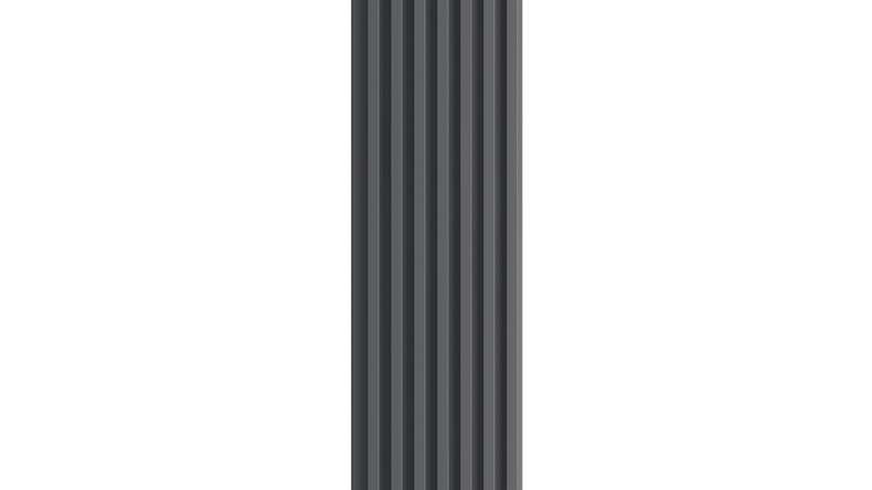planeo Revêtement mural plastique Panneaux à lamelles S - MPC Urban Graphite 14,8 x 265