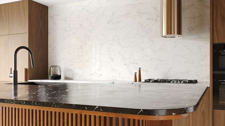 planeo Revêtement mural plastique - Wall&Floor Design Carra high gloss
