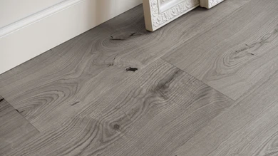 SKAVA rigide Sol PVC clipsable - Home Grey Oak | isolation phonique intégrée (LO-1090)