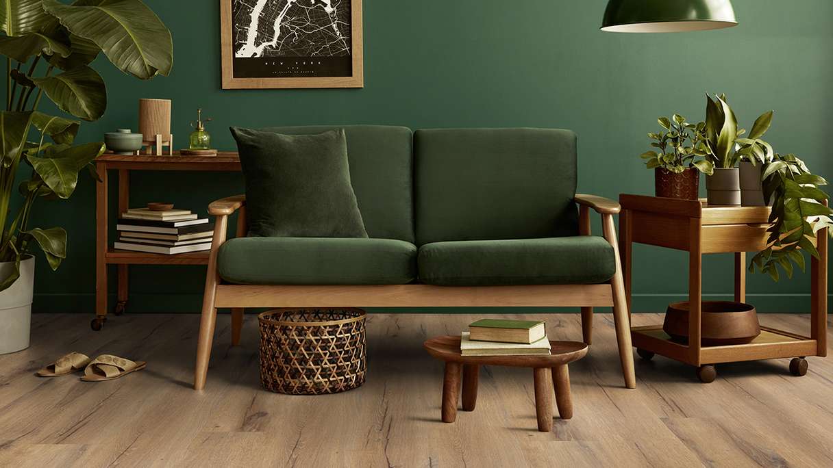 Gerflor vinyle à coller - Creation 40 Cedar Brown
