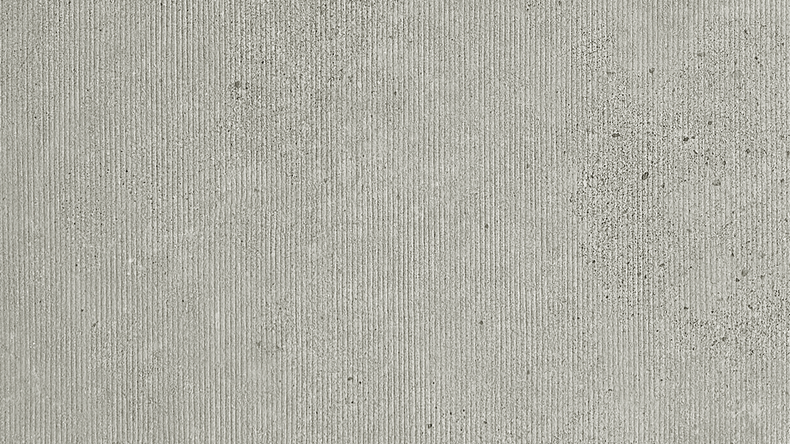 Revêtement mural planeo SPC - CeraRock Tile Stripes Concrete Grey XL 280 x 117,5 cm