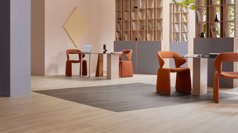 Forbo Allura Wood 55 Vinyle à coller - Chêne foncé (63645DR5)