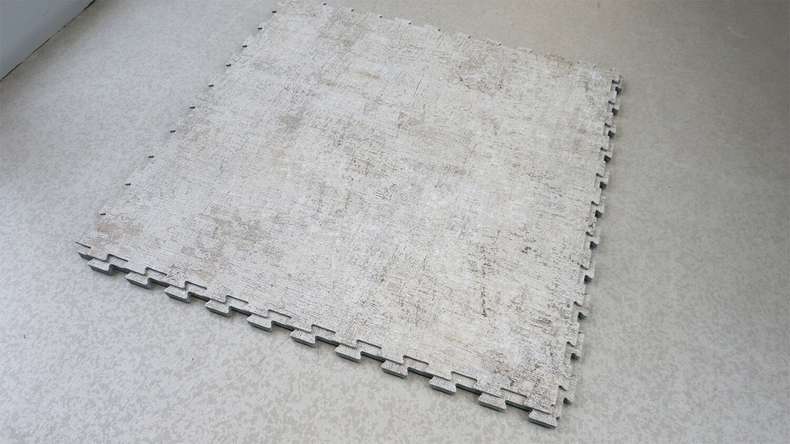 Revêtement de sol industriel Gerflor - Creation 70 Connect Rough Textile Beige (36900062)