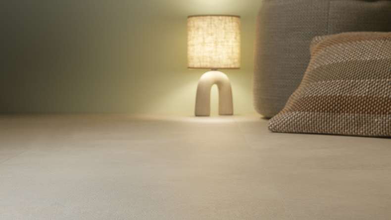Gerflor vinyle à coller - Creation 30 Bloom Uni Cream