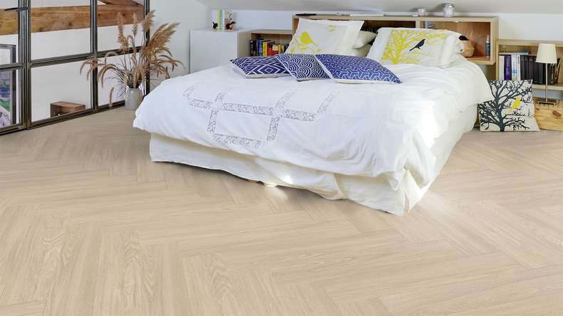 Gerflor vinyle adhésif - Virtuo 55 Glue Down HB Blomma light | Aspect authentique (39201464)