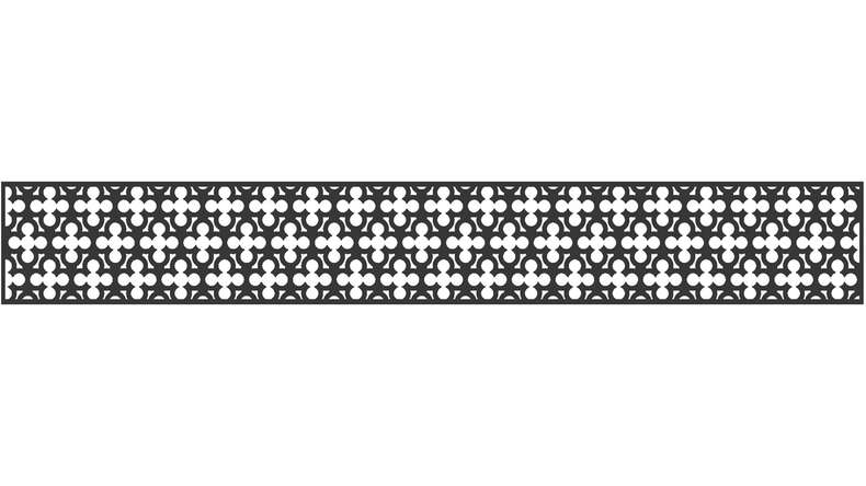 planeo Gardence Strong - Designeinsatz Clover Alu15 Anthrazit