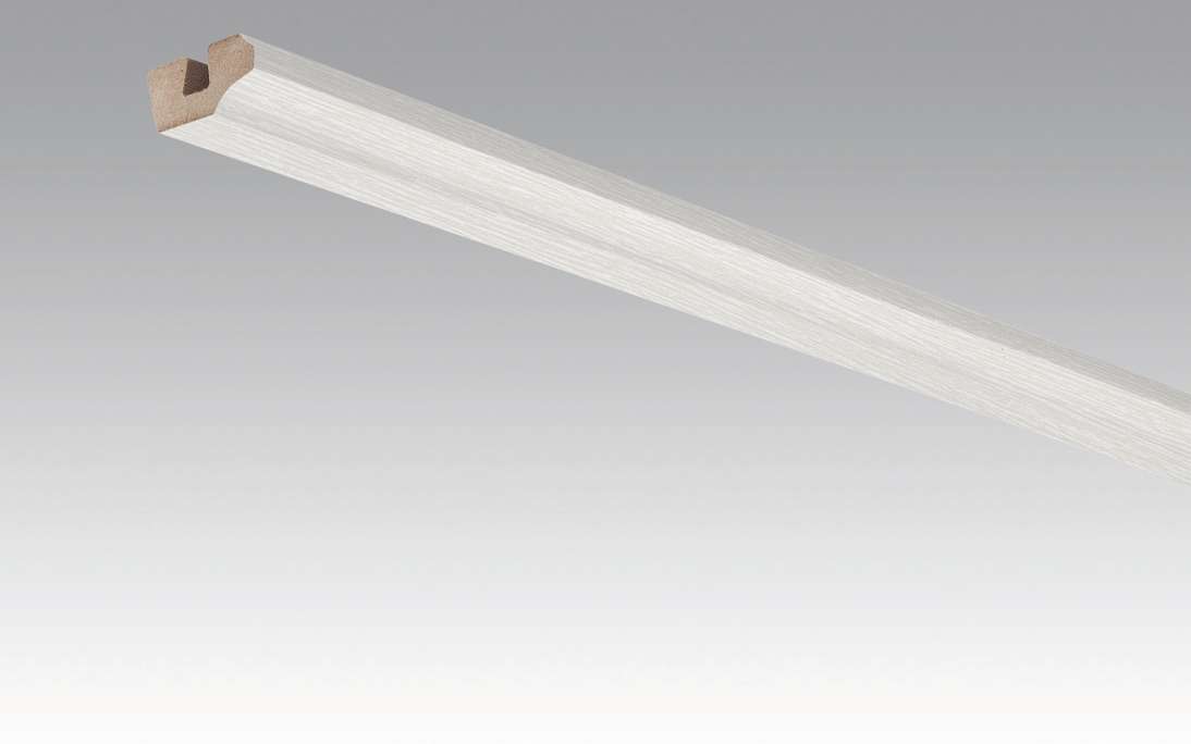 Plinthes MEISTER Fineline blanc 4029 - 2380 x 38 x 19 mm