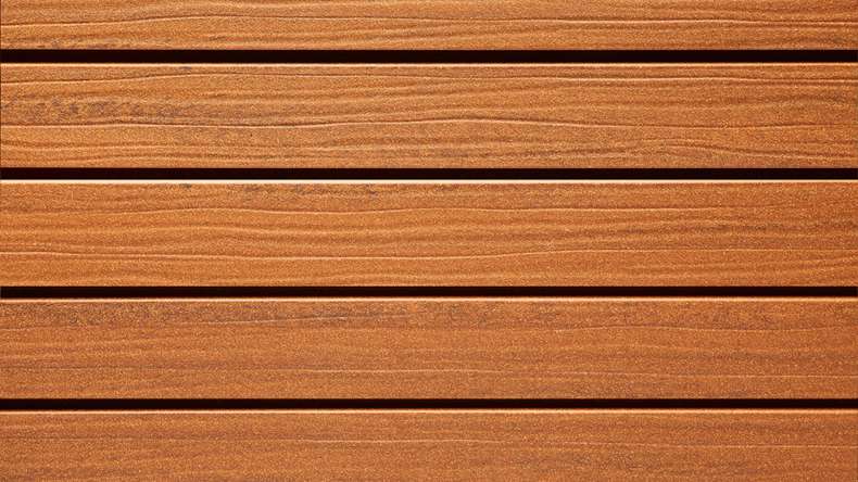planeo Fassado - bardage composite façade Prime brun ambré