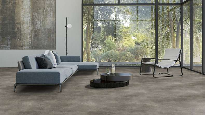 Revêtement Gerflor CV - TEXLINE Nature 2380 Leone Charcoal