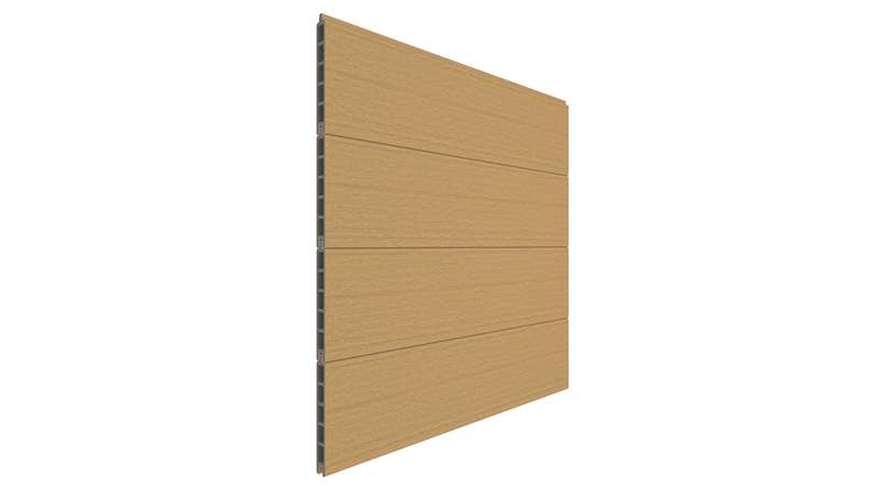 planeo INFINITY - Clôture à emboîter WPC CoEx sable 176 x 183 cm