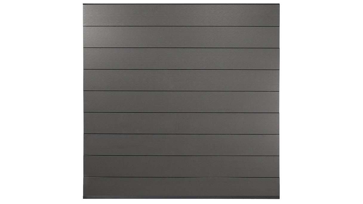 planeo Classic - Clôture à emboîter BPC gris