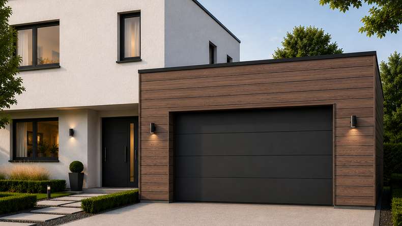 planeo NOVA - Panneau de façade WPC CoEx Classic Teak 2,90 m