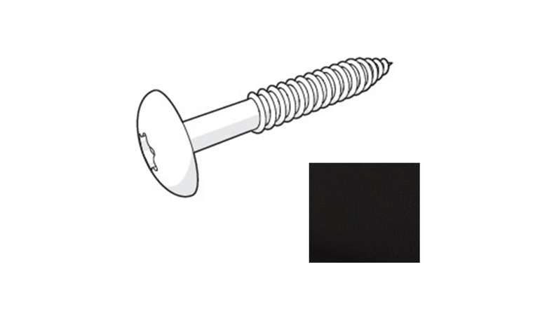 Trespa HPL vis de façade - Metropolis Black 4,8 x 38mm