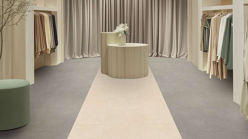 Gerflor vinyle à coller - Creation 30 Backyard Light Beige