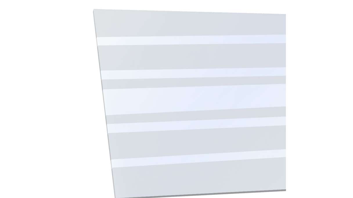 planeo Gardence Strong - design insérer Profil de verre
