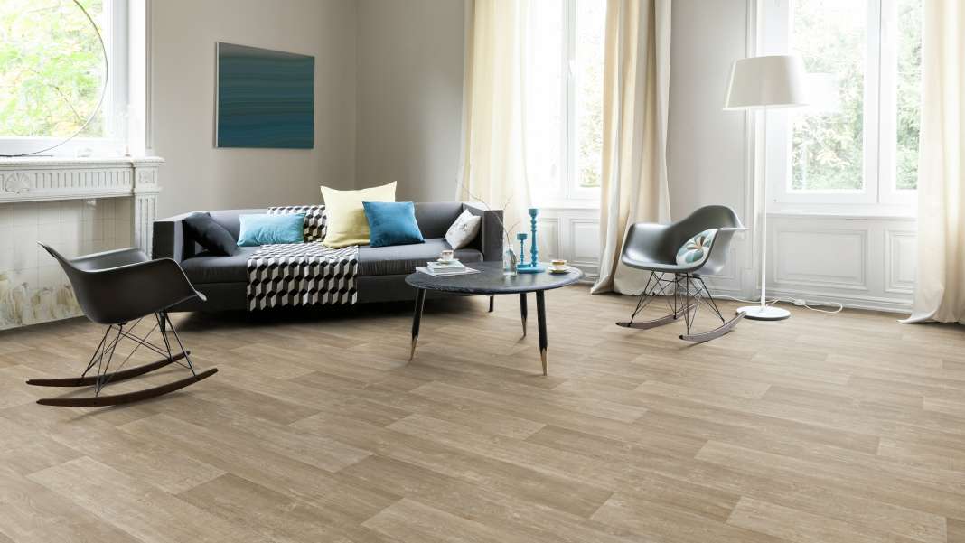 Gerflor revêtement de sol CV - BOOSTER HUDSON BLOND 4m x 30m
