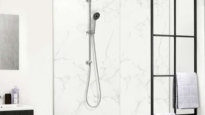 planeo StrongWall - Revêtement mural en plastique XL Corlen 260 x 90 cm